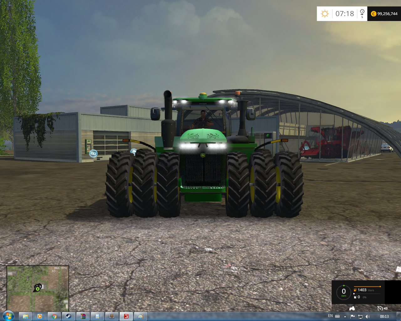 John Deere 9620r Triplet • 7618