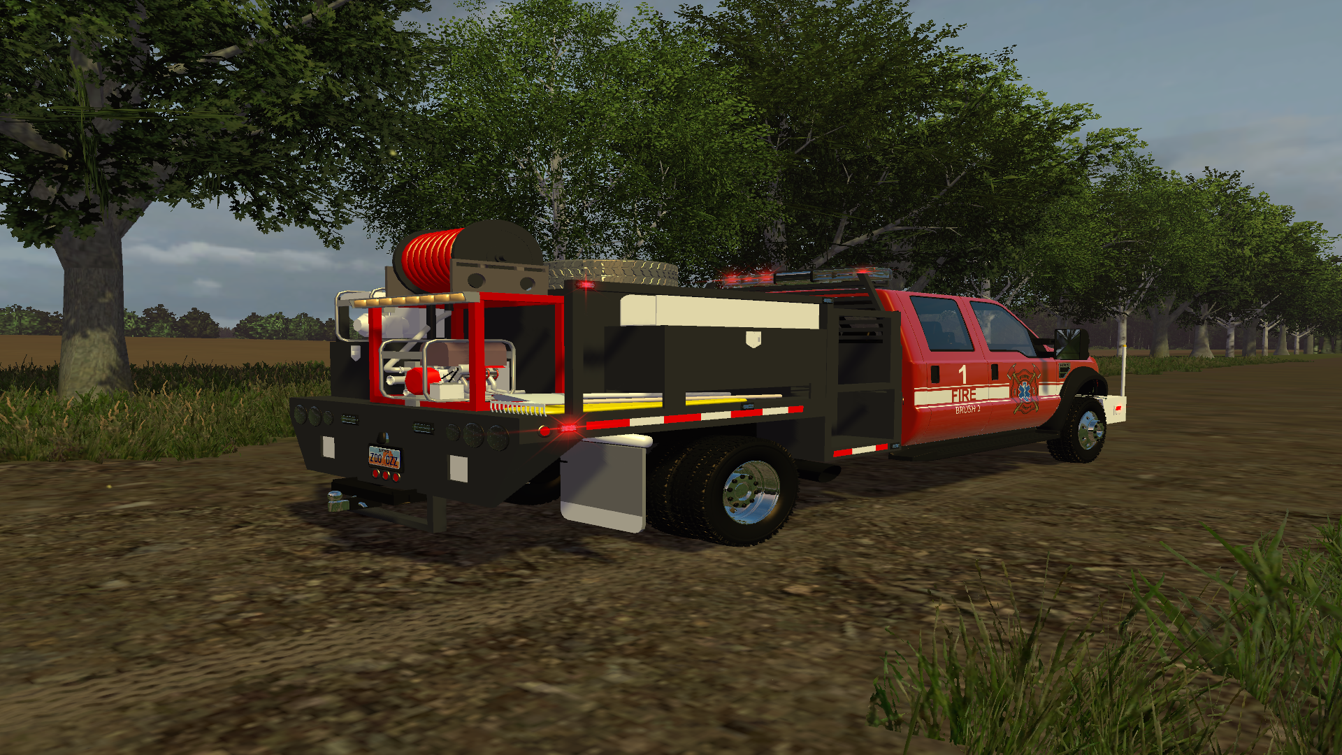 Ford F Fire Truck V Farming Simulator Mods Fs Hot Sex Picture 3985