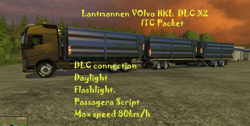 Lantmannen Volvo HKL X2 F16 750hp. • Farming simulator