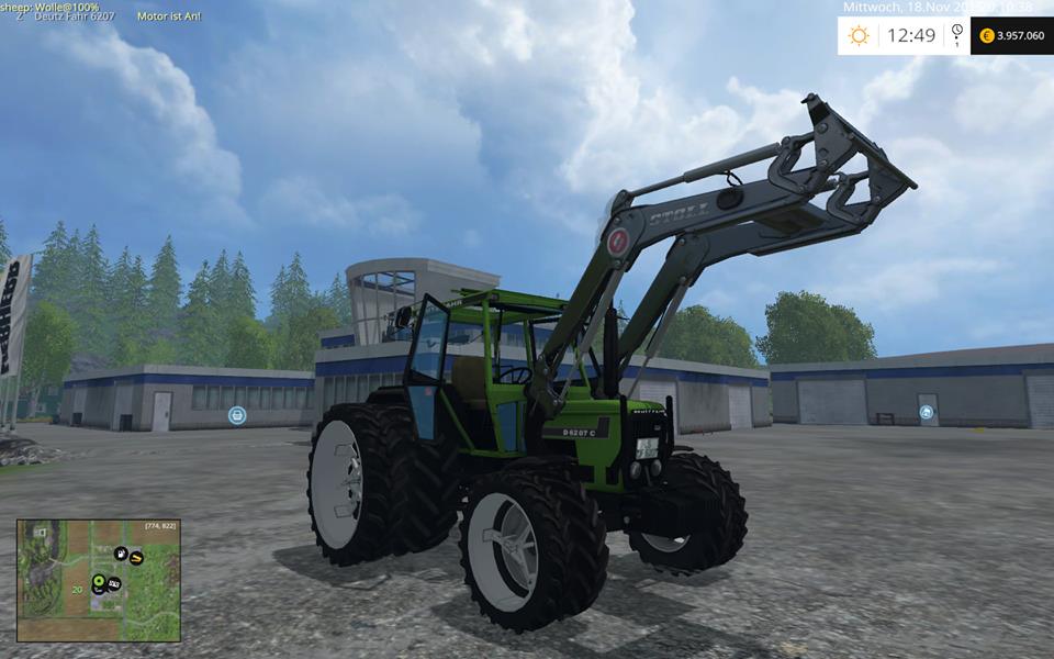 Deutz D6207 Tractor • 2081