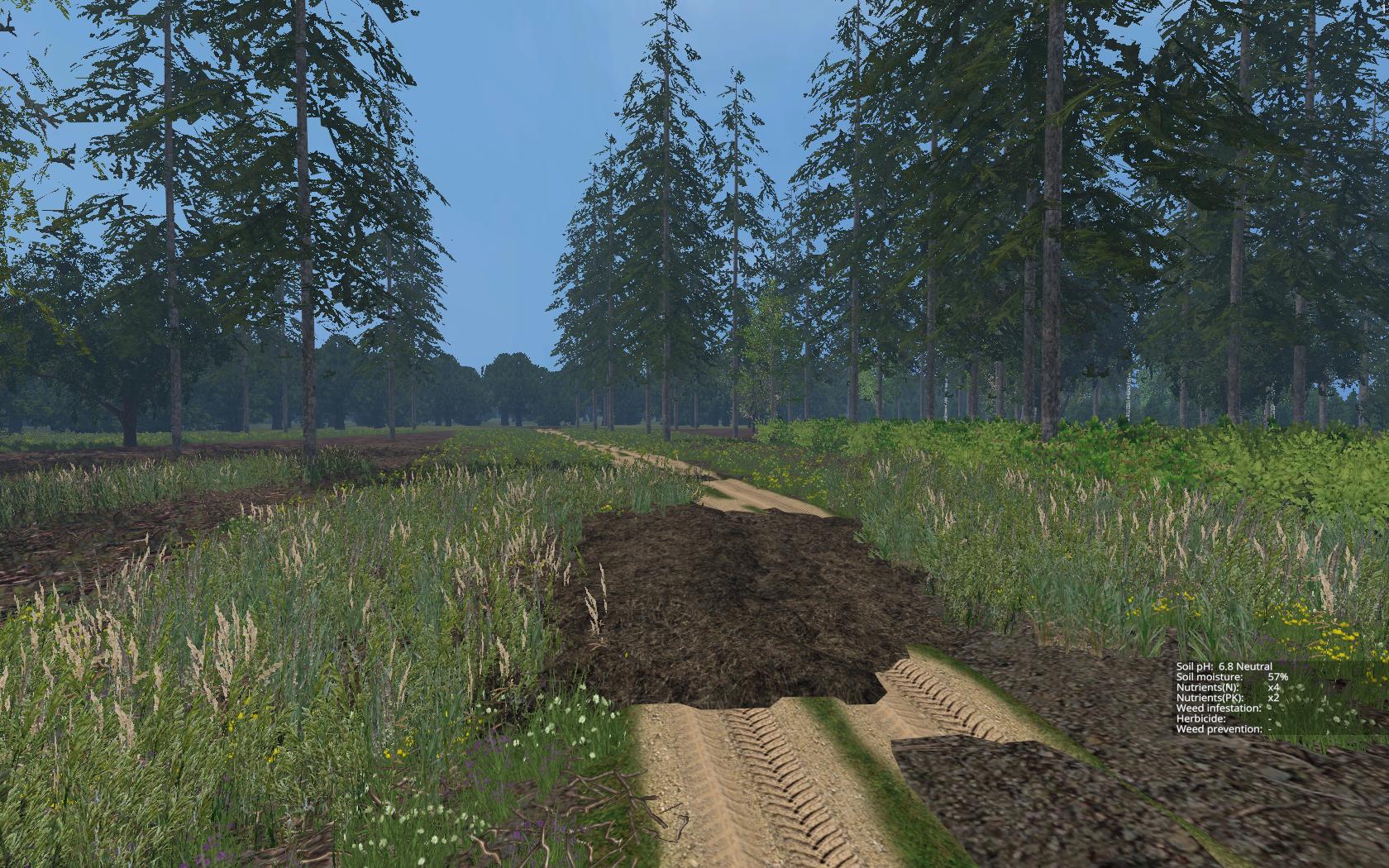 Мод на грязь. Fs15 карта les. FS 2015 Muddy Map. ФС 15 лиственница. Лес фс15.