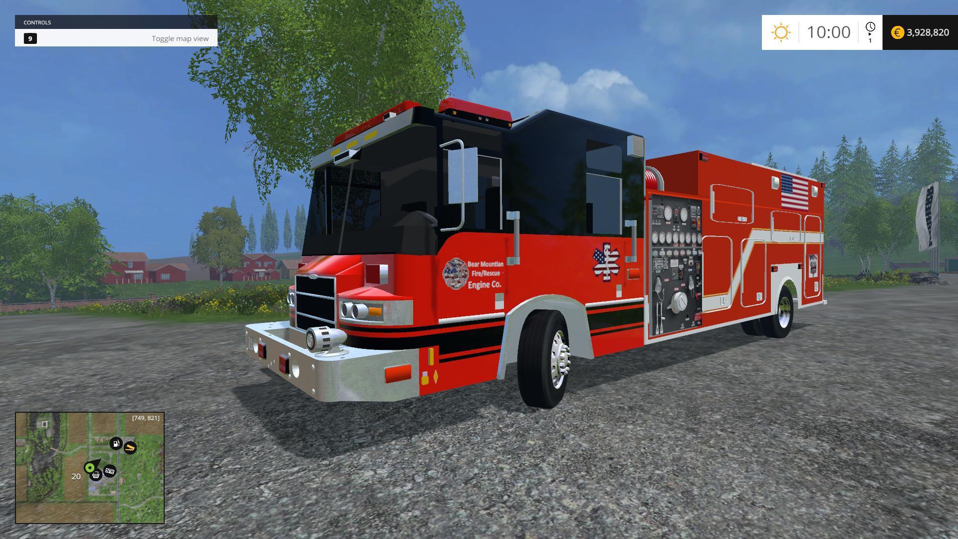 farming simulator 2019 fire truck mods