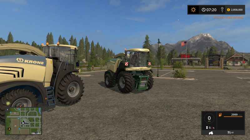 Krone Big X Pack V10 • 1798