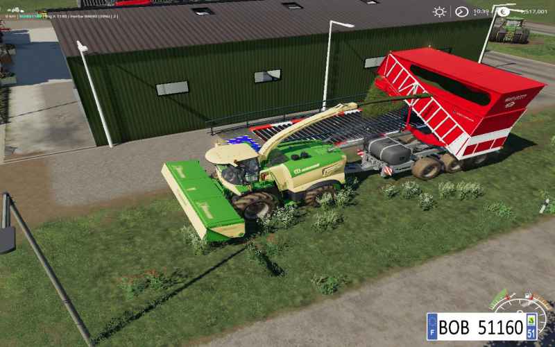 Massey Ferguson Krone Cargo V1001 • Farming Simulator Games Mods 9643