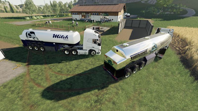 how do you transport milk in farming simulator 14