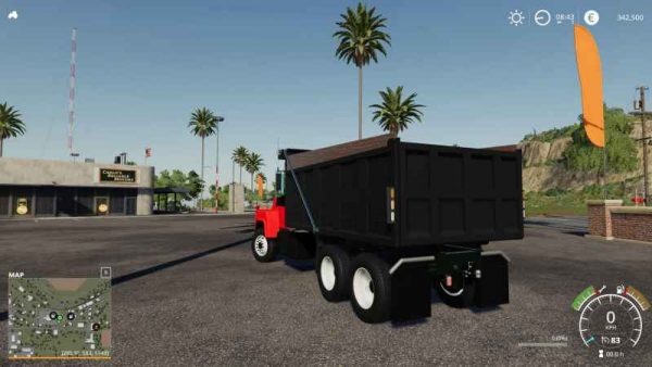 mack dump truck mod for fs19