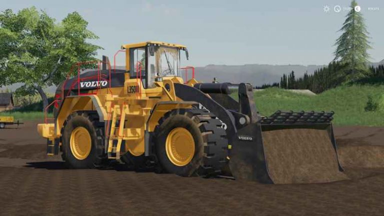 VOLVO L-350H MINING LOADER V1.0 • Farmingmod.com