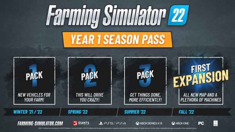 farming simulator 22 release date and time