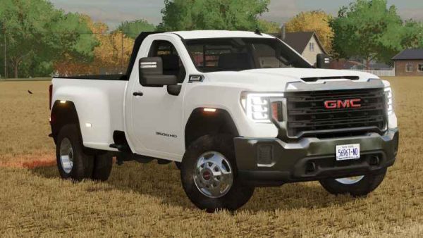 2020 GMC 3500HD SINGLE CAB LONG BED V1.0.0.0 • Farmingmod.com